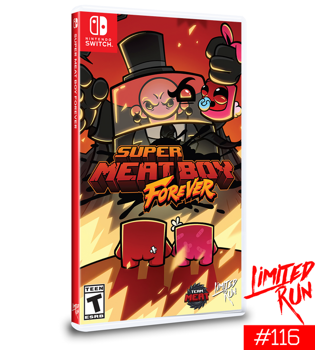 Super Meat Boy Forever (Limited Run #116) (Import) – Nintendo Switch – produktbillede