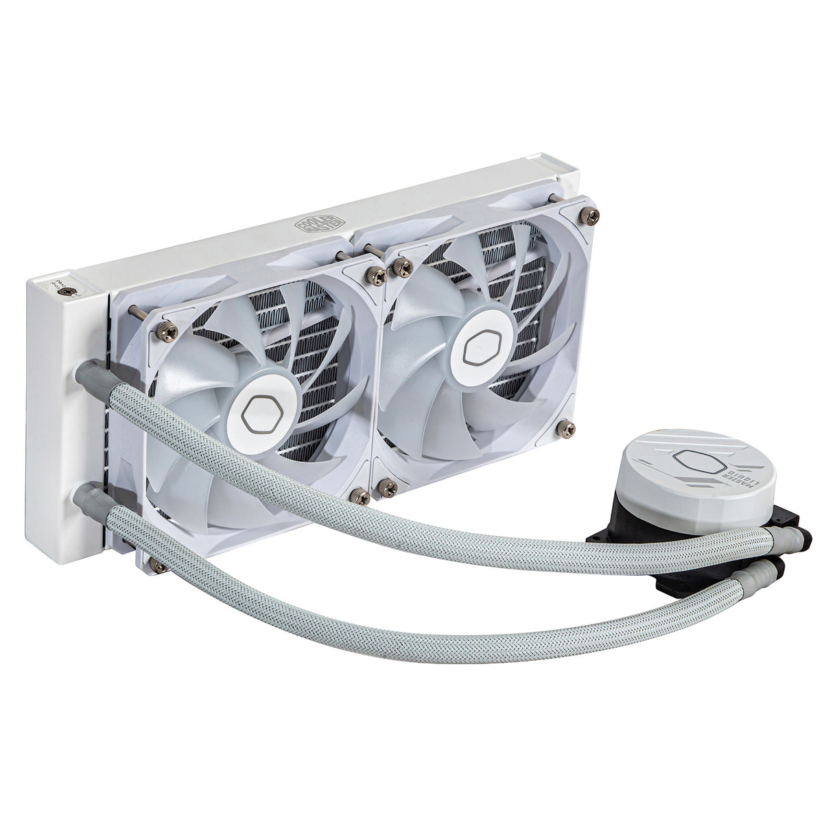 Cooler Master MasterLiquid Lite 240L Core ARGB Processorvätskekylningssystem 1-pack Vit 120 mm