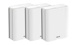 ASUS ZenWiFi BQ16 Wi-Fi 7 mesh-system – vist i en samlet opsætning