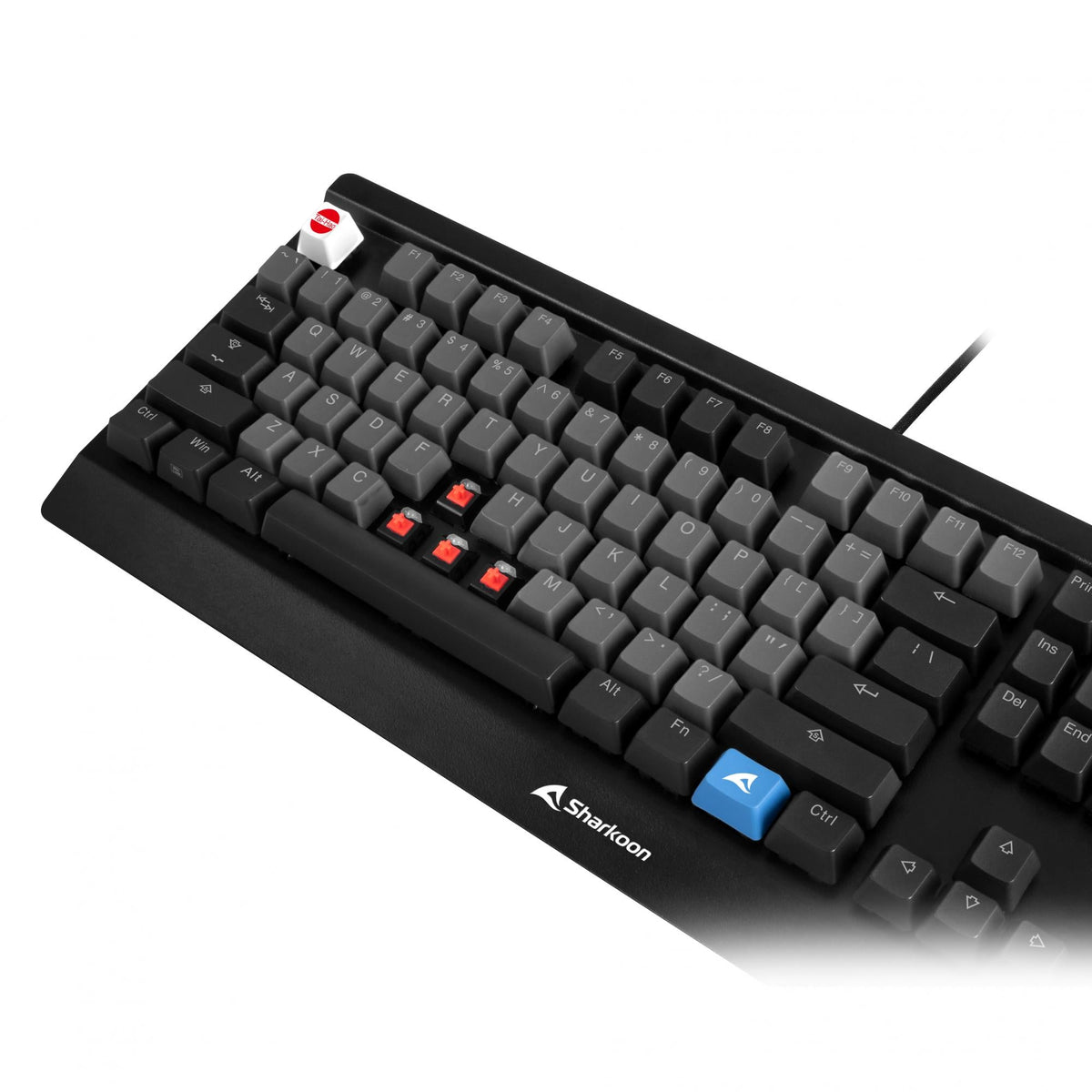 Sharkoon SKILLER SAC20, keycap (black, 114 pieces, ANSI layout (US)) Sharkoon