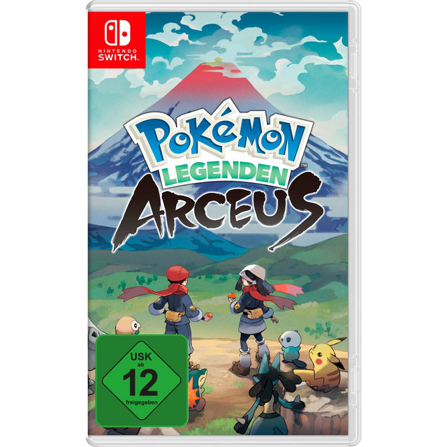 Pokémon Legends: Arceus – fysisk Nintendo Switch-udgave med tysk omslag