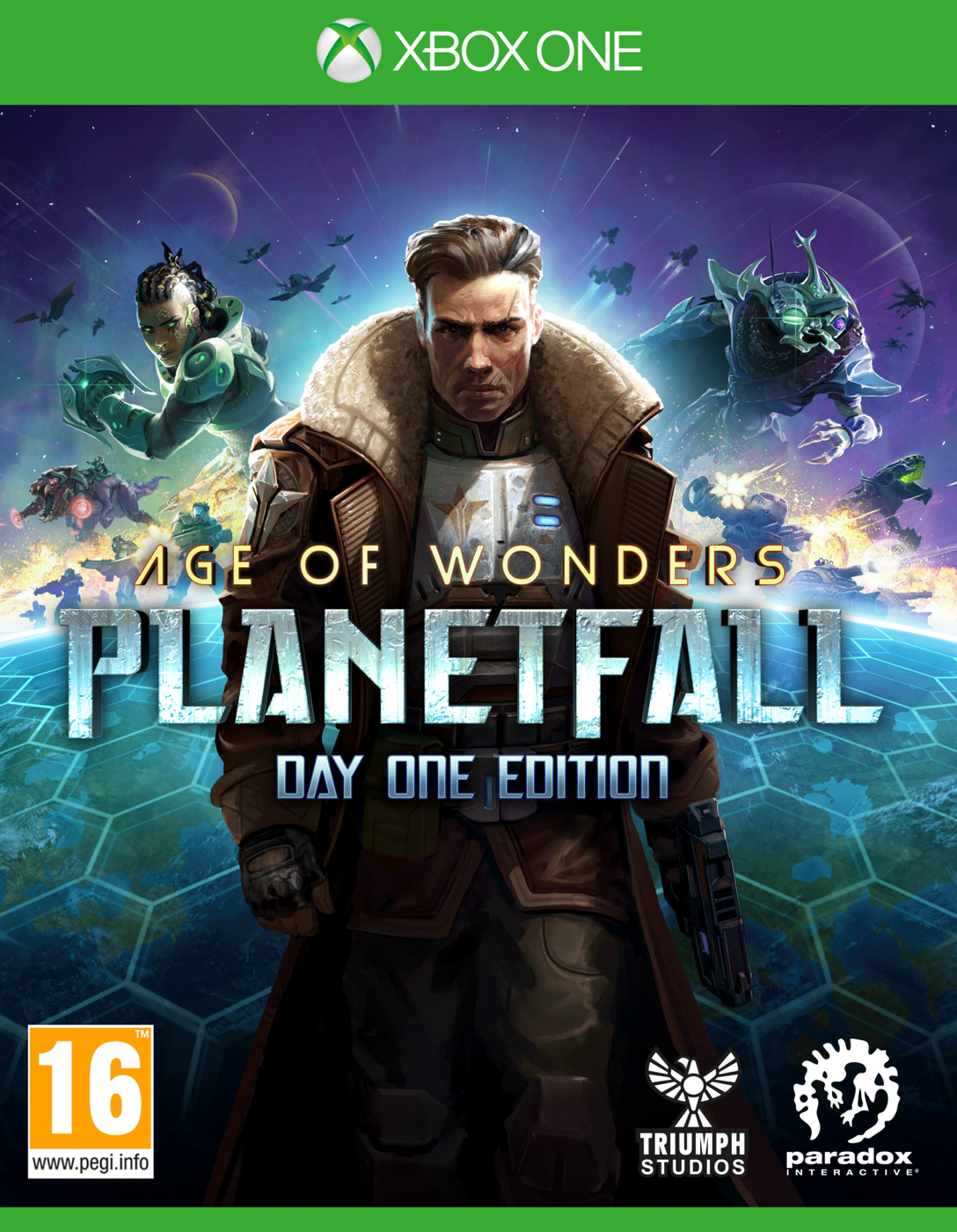 Age of Wonders: Planetfall – Day One Edition – Xbox One – spilomslag