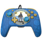 PDP Rematch Wired Controller - Hyrule Blue