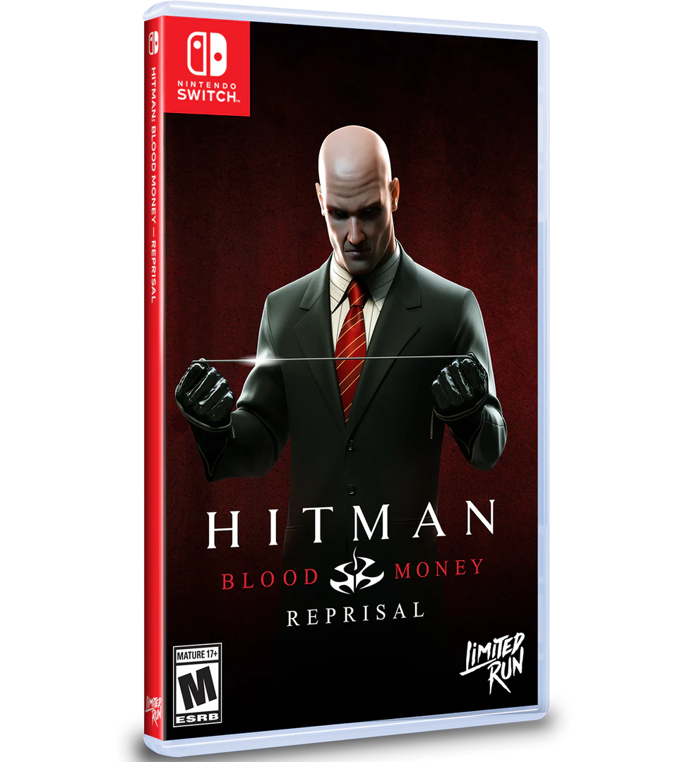 Hitman Blood Money Reprisal (Limited Run) (Import) – Nintendo Switch-emballage
