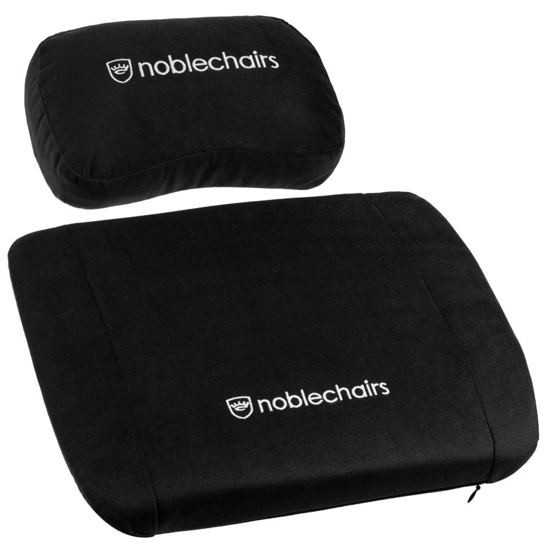 Noblechairs Memory Foam Kuddset Till Gamingstol Svart