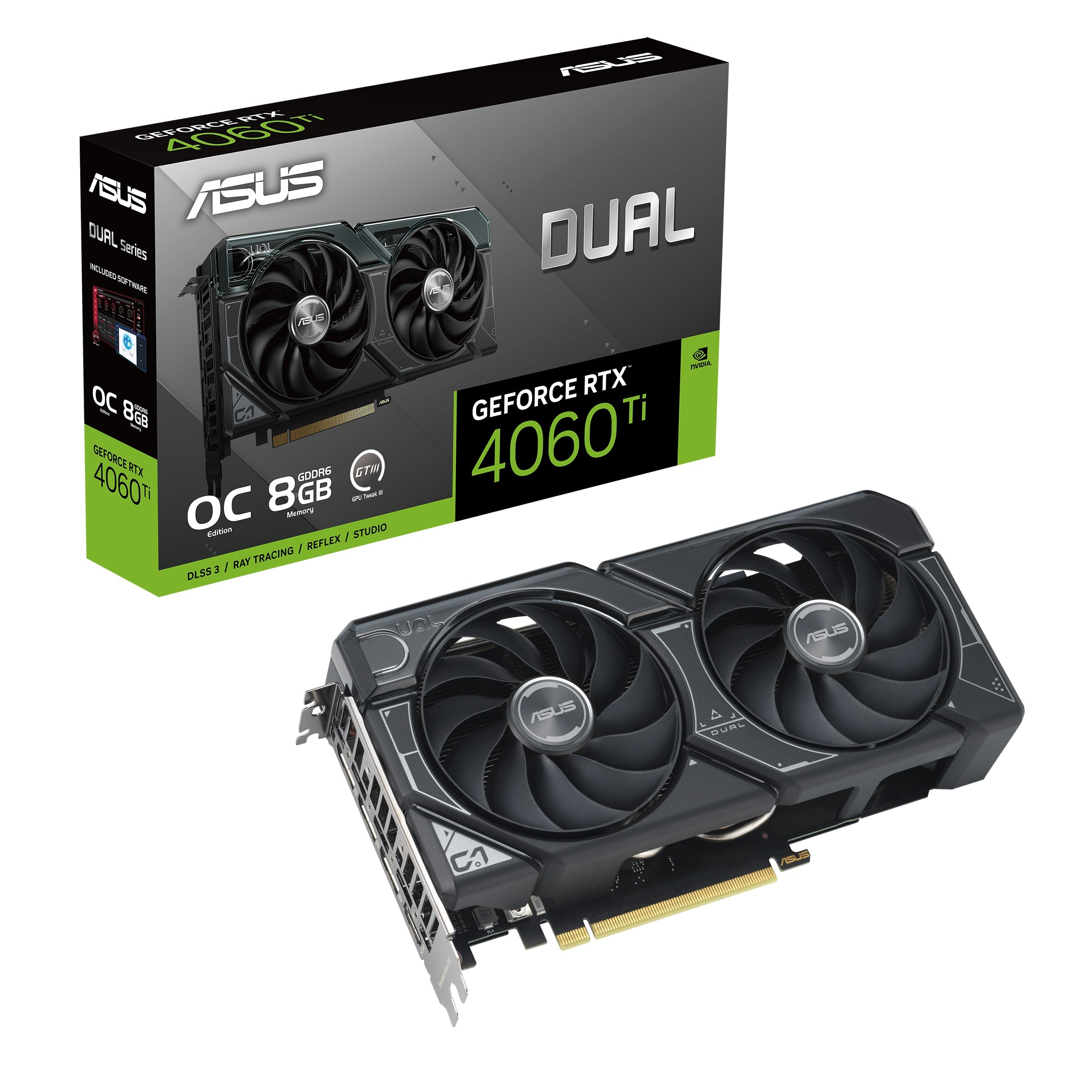 ASUS Dual GeForce RTX 4060 Ti 8GB 8GB OC Edition