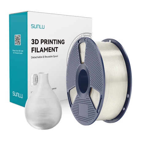 Sunlu PETG filament – transparent, 1,75 mm, 1 kg