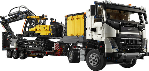 LEGO Technic 42175 – Volvo FMX og EC230 el-gravemaskine