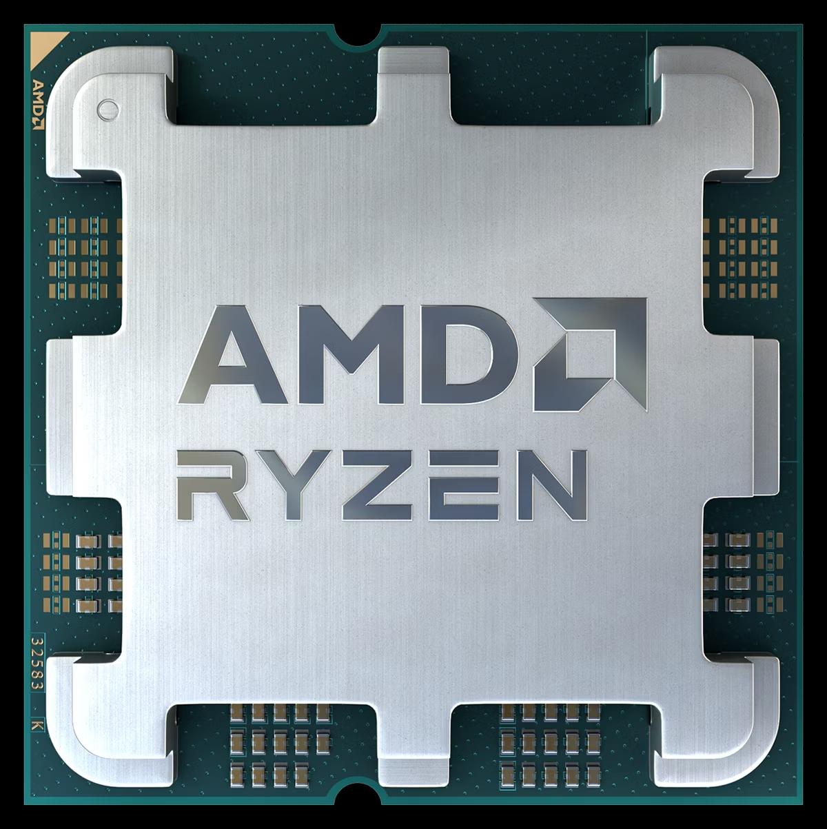 AMD AM5 Ryzen 7500F Fack 3,7 GHz 6x Kärna 65 W Boost 5 GHz 32 MB Cache