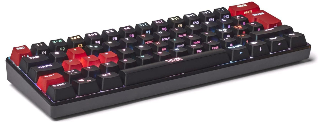 Don One Mk200 Rgb Mini Mekaniskt Speltangentbord 62 Nycklar