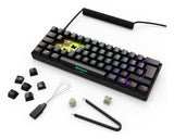 Sharkoon SKILLER SGK50 S4 Gen2 (black, DE layout, Gateron Yellow) Sharkoon