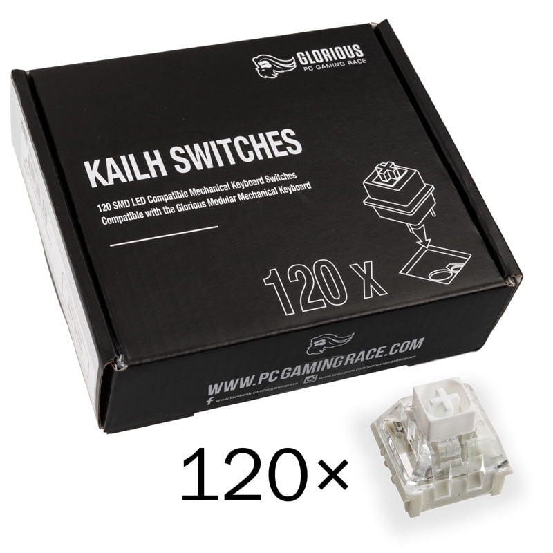 Glorious Kailh Box Vita Switchar (120 St)