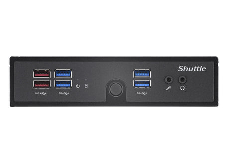 Shuttle XPC Slim DS50U3 – porte på fronten