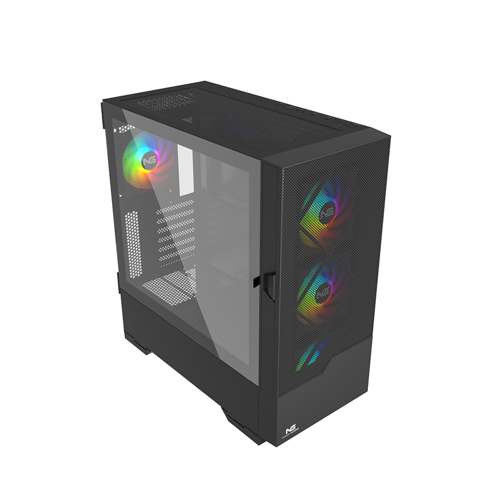 Nordic Gaming Munin RGB Tower ATX - Svart