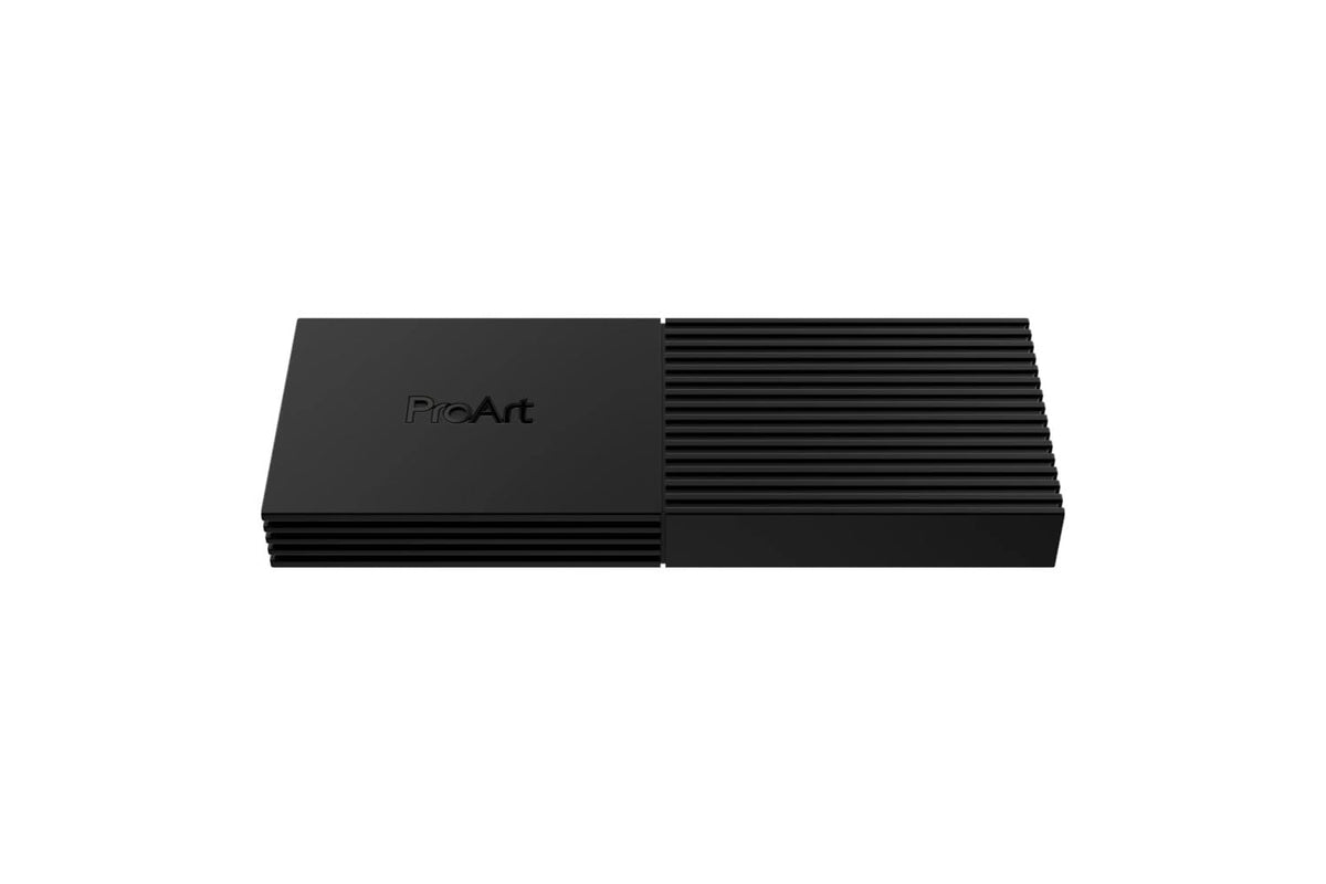 ASUS ProArt PA40SU SSD-kabinet set fra oven