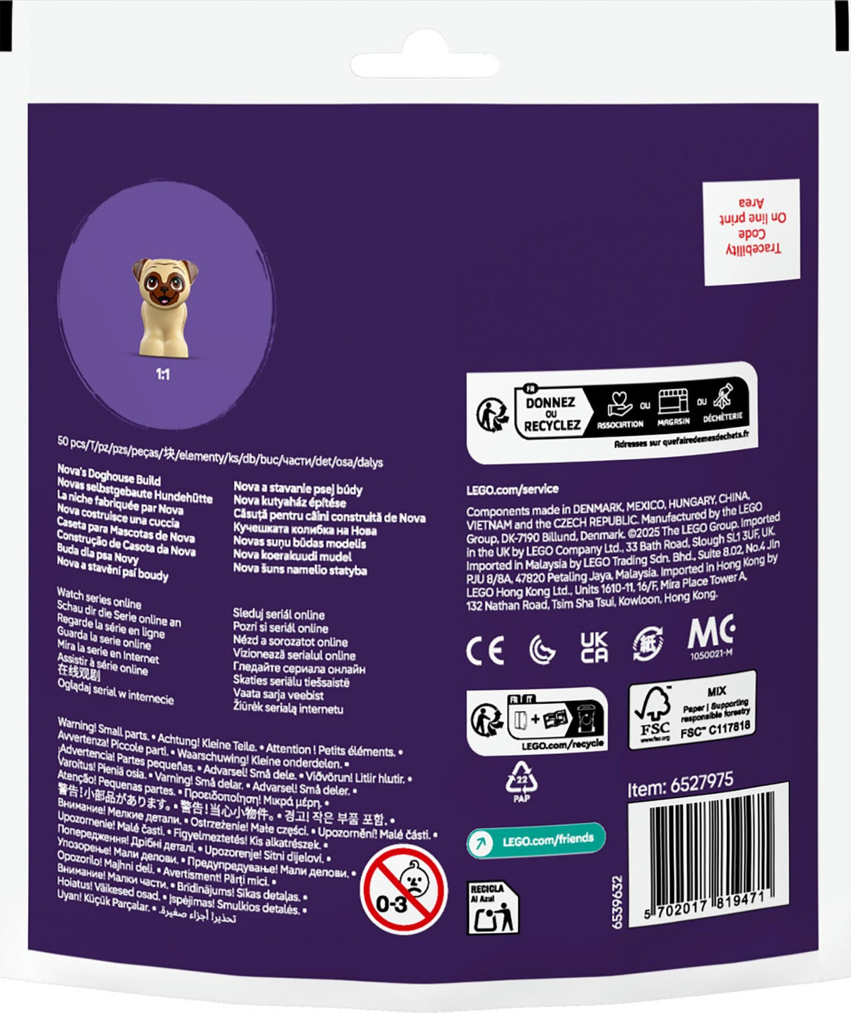 LEGO 30697 Friends Nova's Homemade Doghouse LEGO