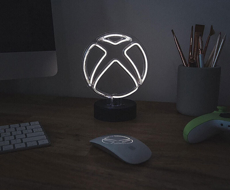 Bordslampa Xbox Logotyp Neonvit 22-8 Cm