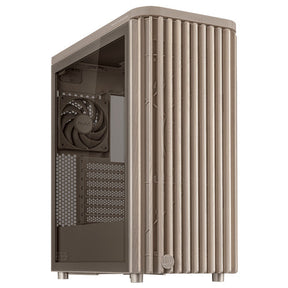 ASUS ProArt PA401 Wood Edition Beige - Tempered Glass Panel – set skråt forfra