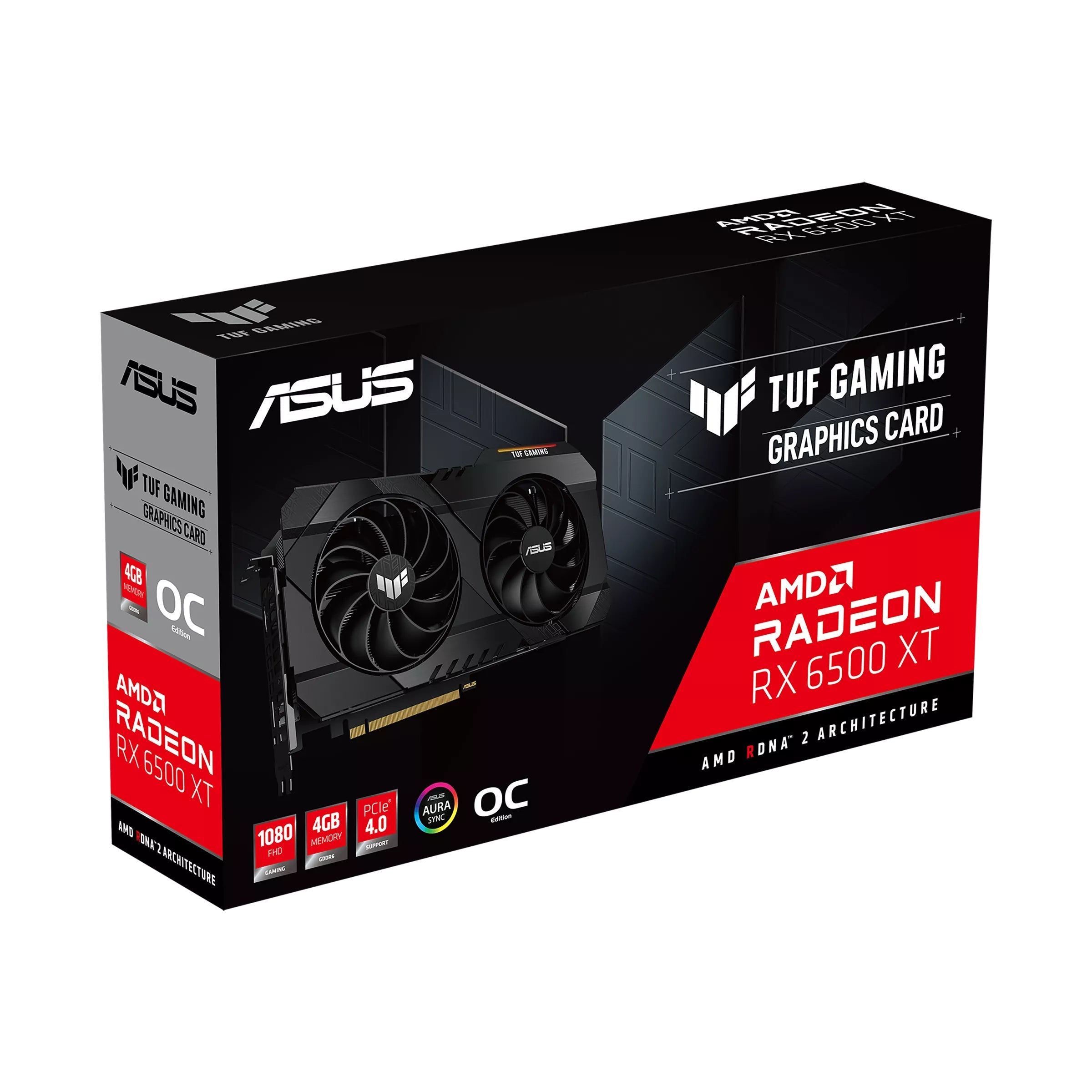 ASUS TUF Gaming Radeon RX 6500 XT OC Edition 4GB