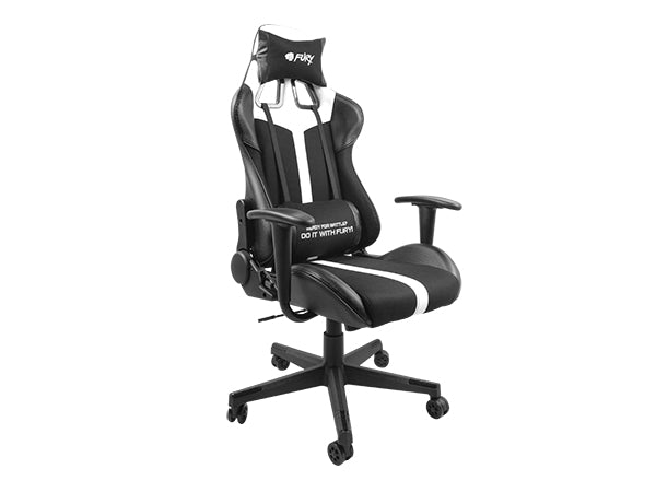 Fury Avenger XL Gamer Chair Svart Vit