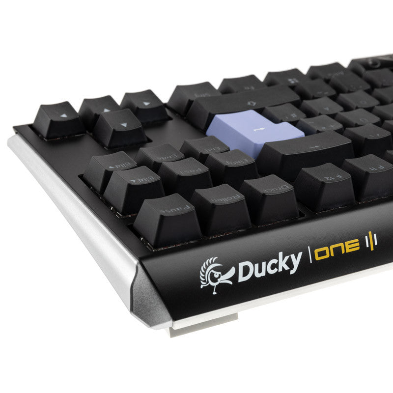 Ducky One 3 - Classic Black / White Nordic - TKL - Cherry Silent Red