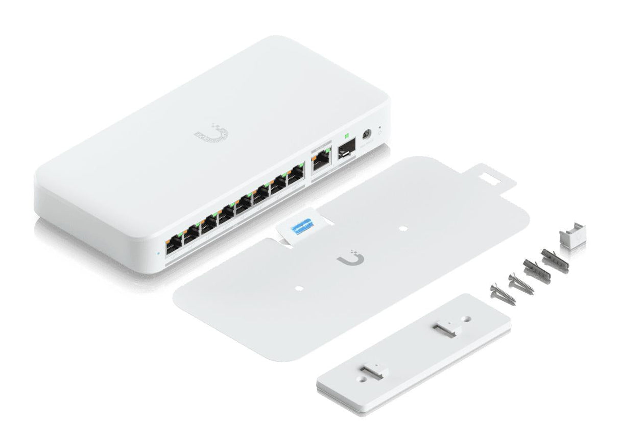 Ubiquiti USW-Flex-2.5G-8-PoE - Switch - Hvid