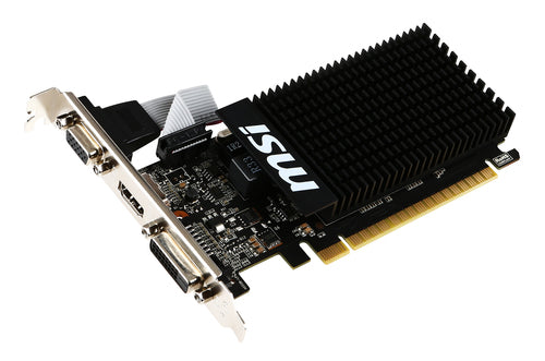 MSI GT 710 2GD3H LP – skrå vinkel
