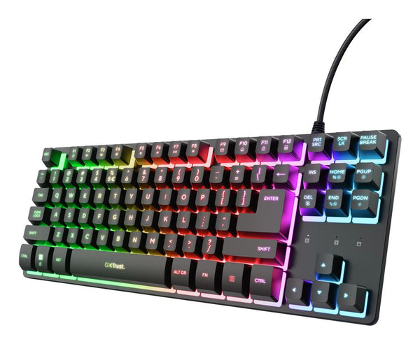 TRUST GXT833 THADO TKL TANGENTBORD SVART ND