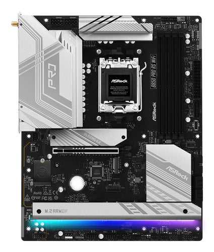 ASRock B850 Pro RS WiFi bundkort - produktbillede 2
