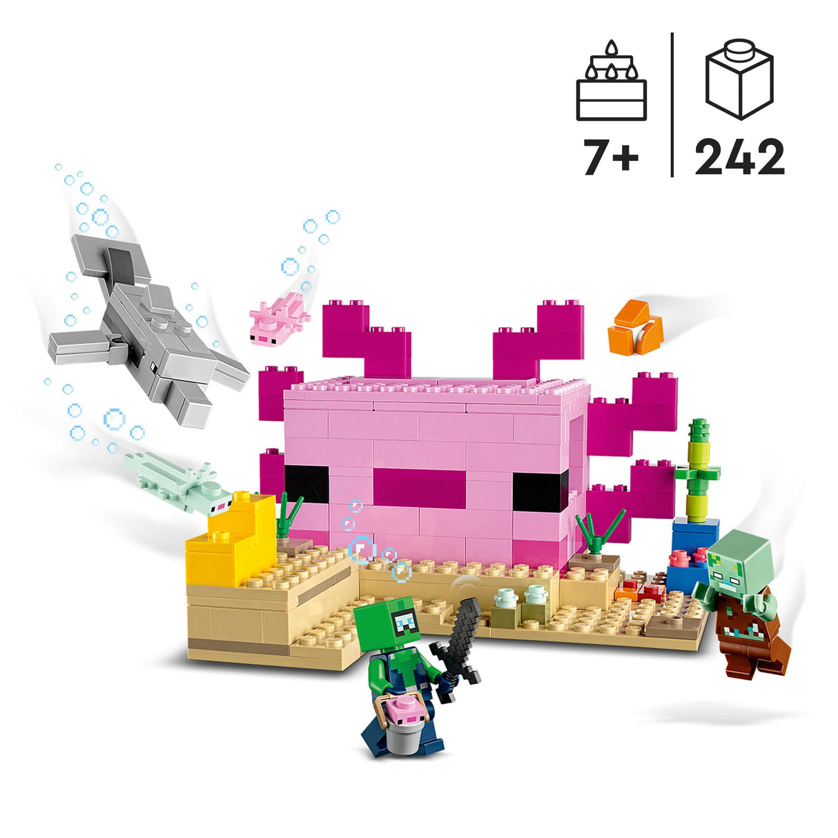 LEGO Minecraft - The Axolotl House (21247)