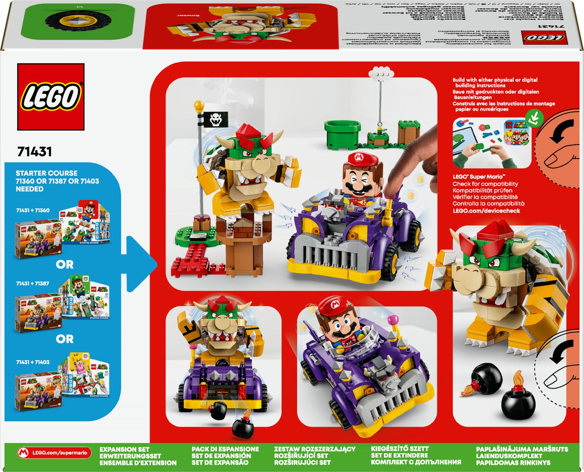 LEGO Super Mario - Bowser&#039;s Muscle Car Expansion Set (71431)