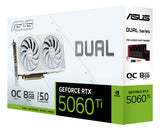 ASUS Dual -RTX5060TI-O8G-WHITE – emballage