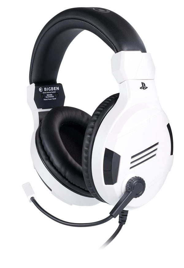 Playstation 4 HW Bigben Stereo Gaming Headset v3 (Vit)