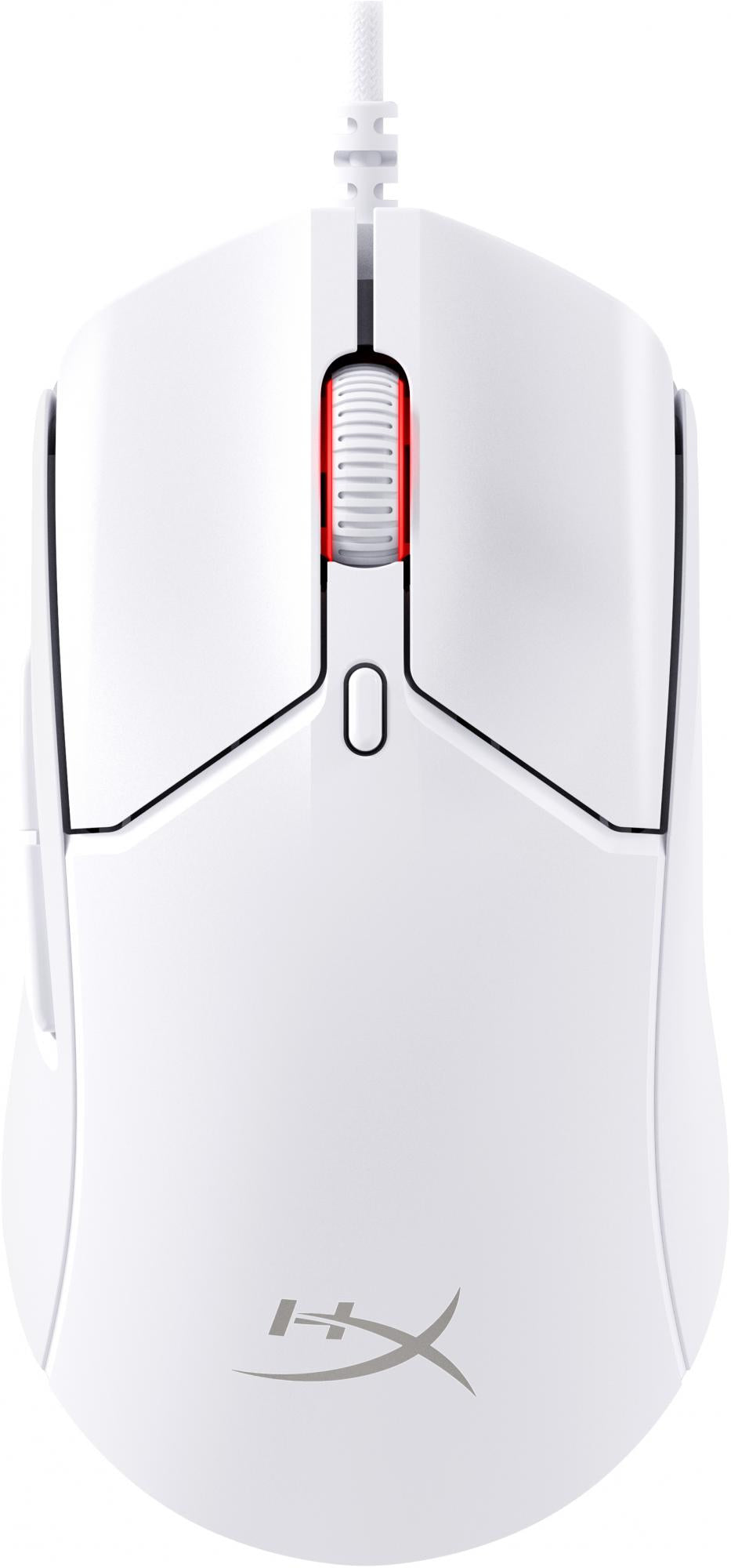 HyperX Pulsefire Haste 2 Optisk Kabel Vit