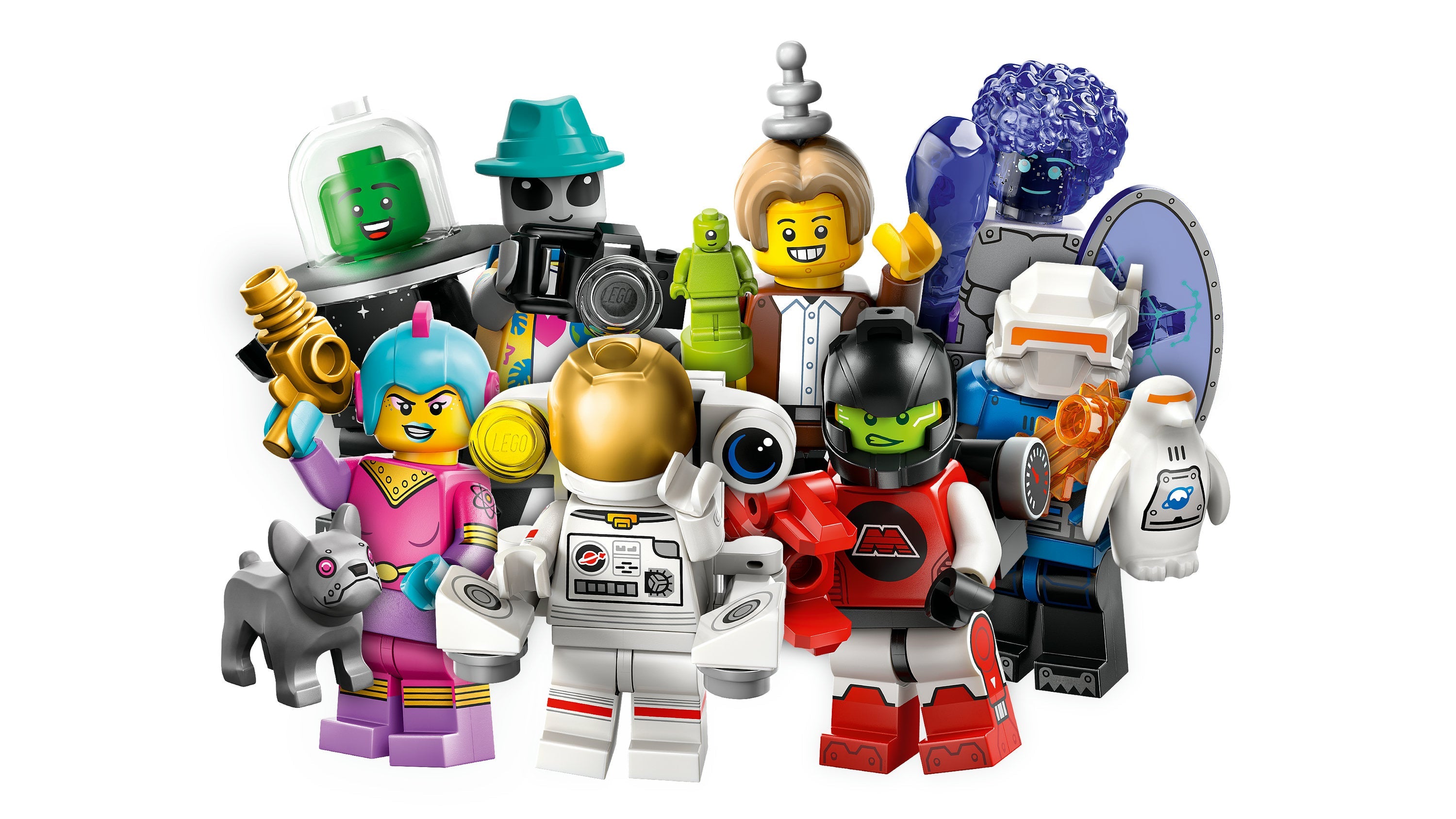 LEGO 71046 Minifigures Space Series 26, Byggleksak (sorterat Föremål, En Figur)