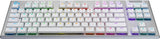 Logitech - G915 TKL Tenkeyless LIGHTSPEED Gaming Tangentbord - VIT -TAKTIL SWITCH (Nordisk)
