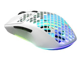 SteelSeries Aerox 3 WIRELESS 2022 Edition Optisk Trådlös Kabling Vit