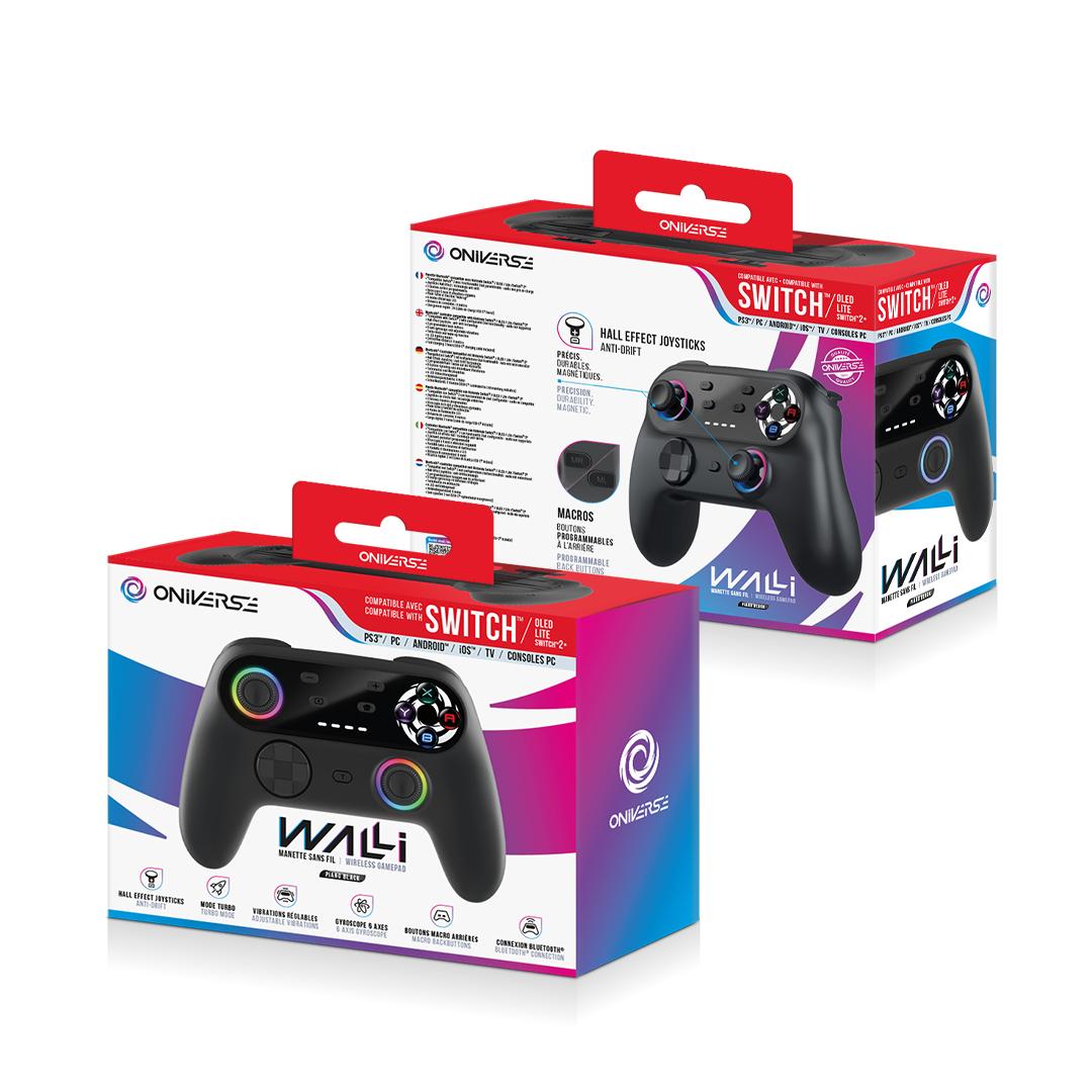 ONIVERSE NSW2 WIRELESS CONTROLLER WALLI - PIANO BLACK Oniverse