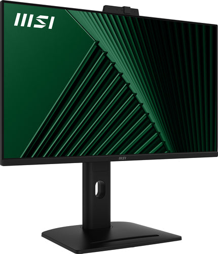 MSI PRO MP275QPDG – 27″ skærm, 2560 × 1440, 100 Hz – forside set skråt fra venstre