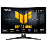 ASUS TUF Gaming VG32VQM5B – skærm med producentens funktionsillustration