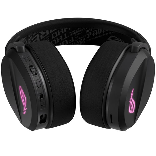 ASUS ROG Pelta – sort gamingheadset med 50 mm-drivere og mikrofon