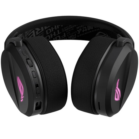 ASUS ROG Pelta – sort gamingheadset med 50 mm-drivere og mikrofon