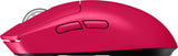 Logitech - G PRO X SUPERLIGHT 2 LIGHTSPEED Spelmus, Magenta