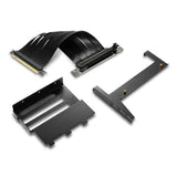 Sort Sharkoon Angled Graphics Card Kit 4.0 med metalbeslag og riserkabel