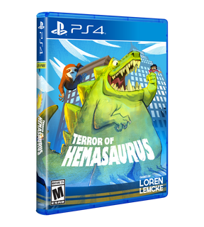 Terror of Hemasaurus (Limited Run) (Import) – PlayStation 4 – spilomslag
