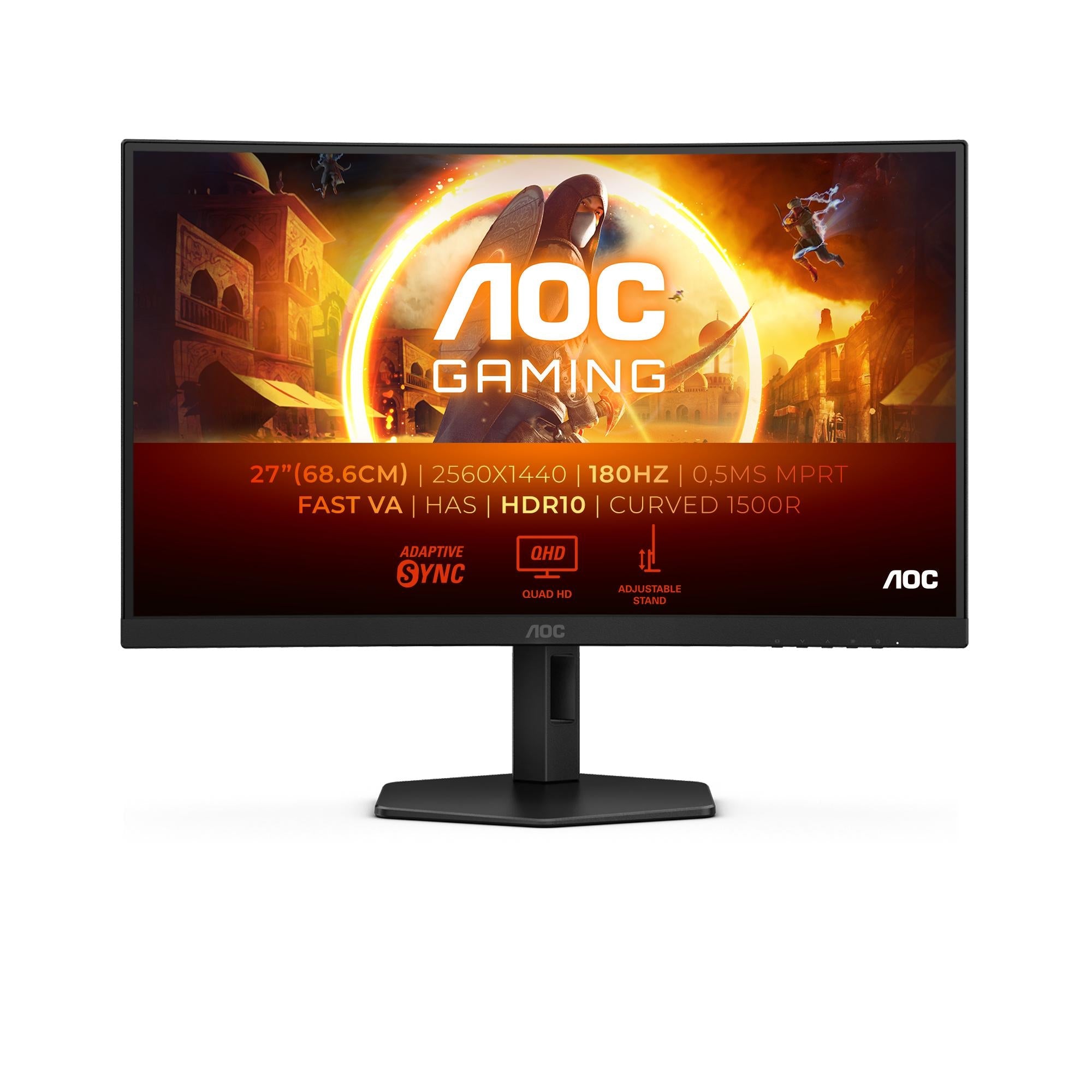 AOC Gaming CQ27G4X 27&quot; QHD Curved Monitor