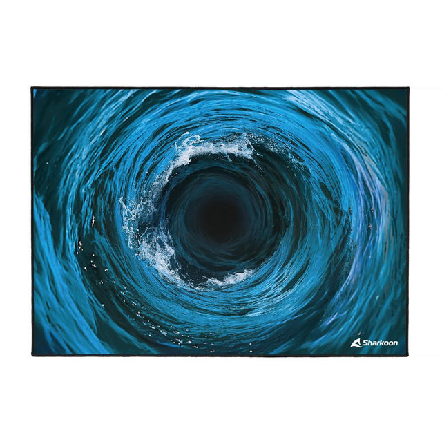 Sharkoon SKILLER SFM12 Undertow Blue 140x100cm 5mm Stitched Anti-Slip Gaming Chair Floor Mat Sharkoon