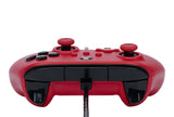 PowerA Enhanced Cabled Controller - Xbox Series X/S - Artisan Red