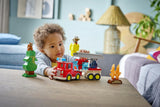 LEGO - DUPLO Town - Fire Engine with Hose and Firefighter (10473) LEGO