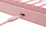 DELTACO GAMING PK95R Tangentbord Mekanisk RGB Trådlös Kabel Nordic